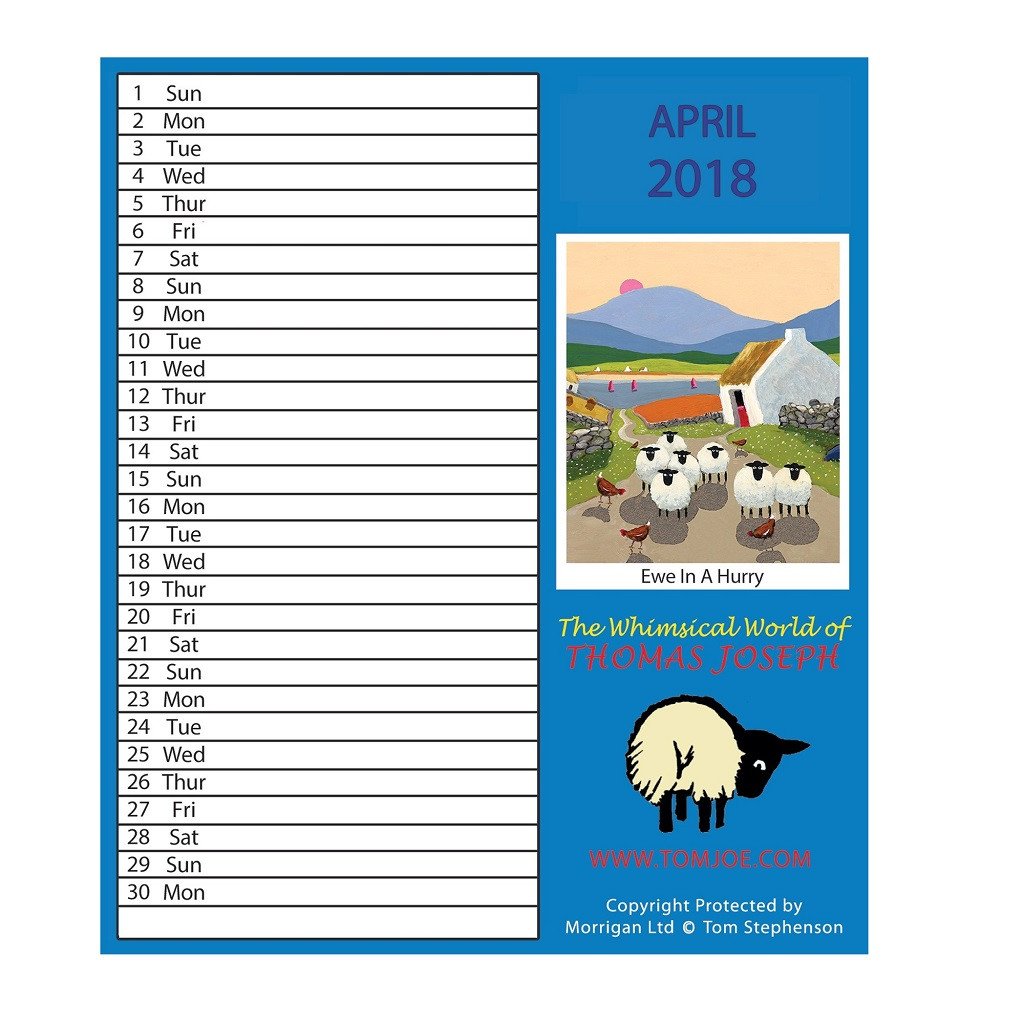 thomasjoseph2018calendar03_1024x1024 Just for Ewe