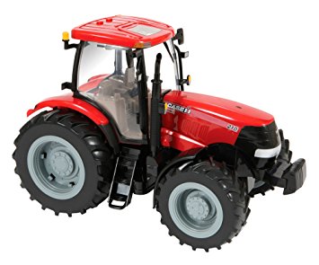 red tractor toy