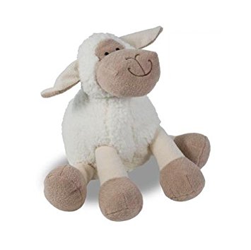 by Jomanda. Soft toy suitable from birth Gorgeous Sitting White Sheep