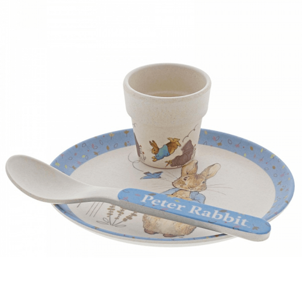 Peter Rabbit Bamboo Egg Cup Set Just for Ewe