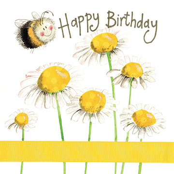 Alex Clark Busy Birthday Bees Greeting Card | Just for Ewe